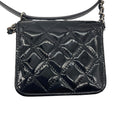Load image into Gallery viewer, Chanel Black / Red 2020 Patent Quilted Belt In Love Double Mini Flap Waist Bag
