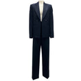 Load image into Gallery viewer, Bottega Veneta Navy Tailored Wool Jacket and Pants Suit Set
