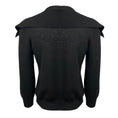 Load image into Gallery viewer, Christian Dior Black Cashmere Knit Sweater with CD Logo Pearl Buttons
