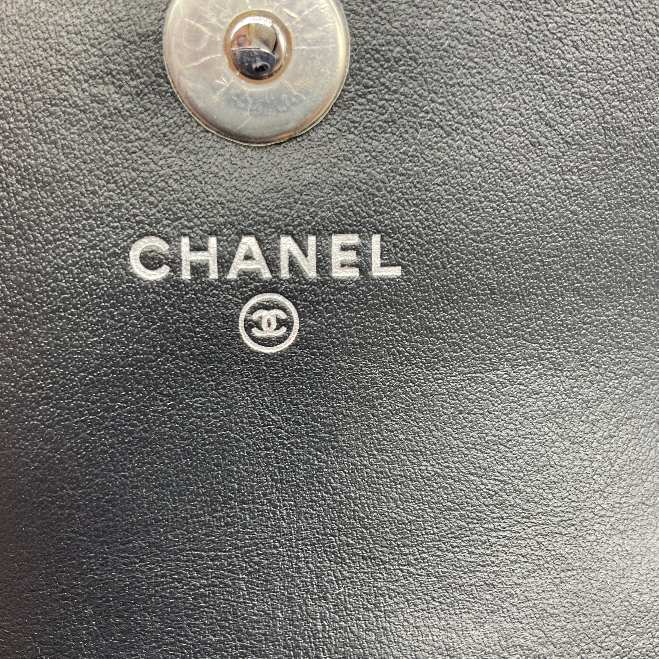 Chanel Black / Red 2020 Patent Quilted Belt In Love Double Mini Flap Waist Bag