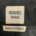 Load image into Gallery viewer, Hermes Black Wool and Cashmere Mid Length Skirt
