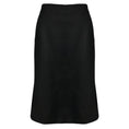 Load image into Gallery viewer, Hermes Black Wool and Cashmere Mid Length Skirt
