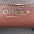 Load image into Gallery viewer, Chanel Burgundy 2023 CC Logo Quilted Lambskin Leather Shopper Tote Handbag with Brushed Gold Hardware
