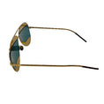 Load image into Gallery viewer, Christian Dior Gold / Silver Dior Split 1 Metal Frame Aviator Sunglasses
