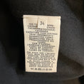 Load image into Gallery viewer, Hermes Black Short Sleeved Cashmere Coat with Lambskin Leather Details
