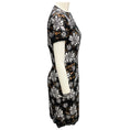 Load image into Gallery viewer, Michael Kors Collection Black / Optic White Reembroidered Guipure Dress
