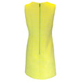 Load image into Gallery viewer, Alice + Olivia Neon Yellow Clyde Sequin Embellished Boucle Tweed Mini Dress
