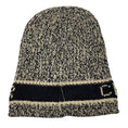 Load image into Gallery viewer, Christian Dior Beige / Black Wool and Cashmere Logo Knit Beanie
