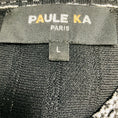 Load image into Gallery viewer, Paule Ka Black / White Viscose Knit Cardigan and Dress Set
