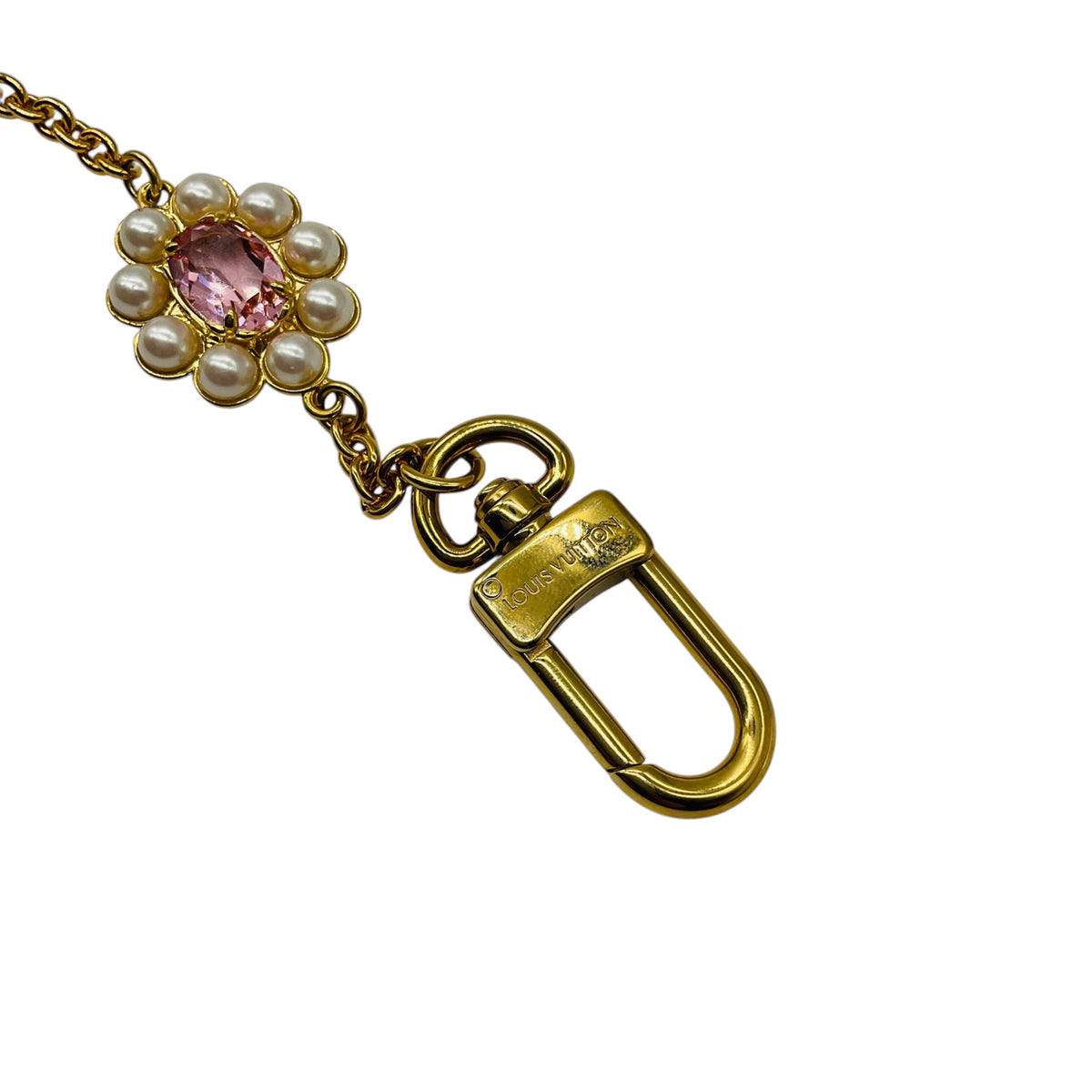 Louis Vuitton Gold Multi Mirage Chain Bag Charm