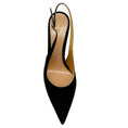 Load image into Gallery viewer, Gianvito Rossi Black Suede Yves Slingback Pumps
