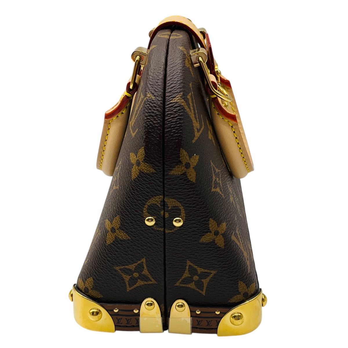 Louis Vuitton Brown Monogram Canvas Alma Trunk 20 Mini Bag