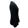 Load image into Gallery viewer, Christian Dior Black Double Breasted Wool Knit Bar Jacket
