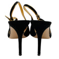Load image into Gallery viewer, Gianvito Rossi Black Suede Yves Slingback Pumps
