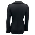 Load image into Gallery viewer, Christian Dior Black Double Breasted Wool Knit Bar Jacket
