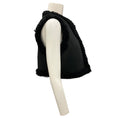 Load image into Gallery viewer, Ralph Lauren Collection Black Cropped Lamb Shearling Vest
