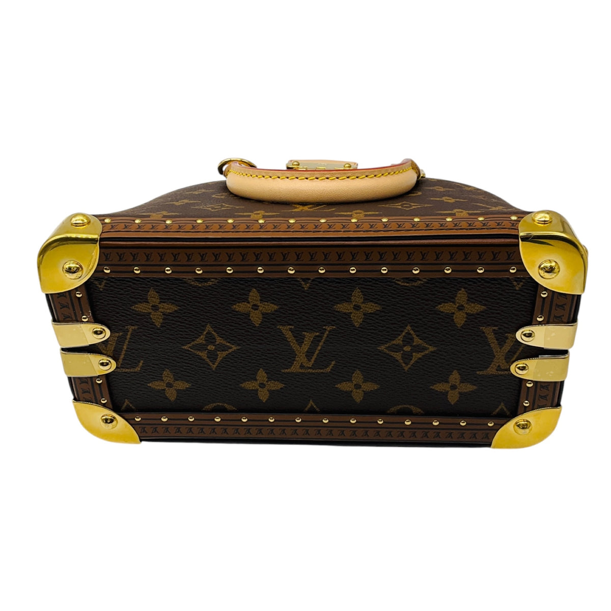 Louis Vuitton Brown Monogram Canvas Alma Trunk 20 Mini Bag