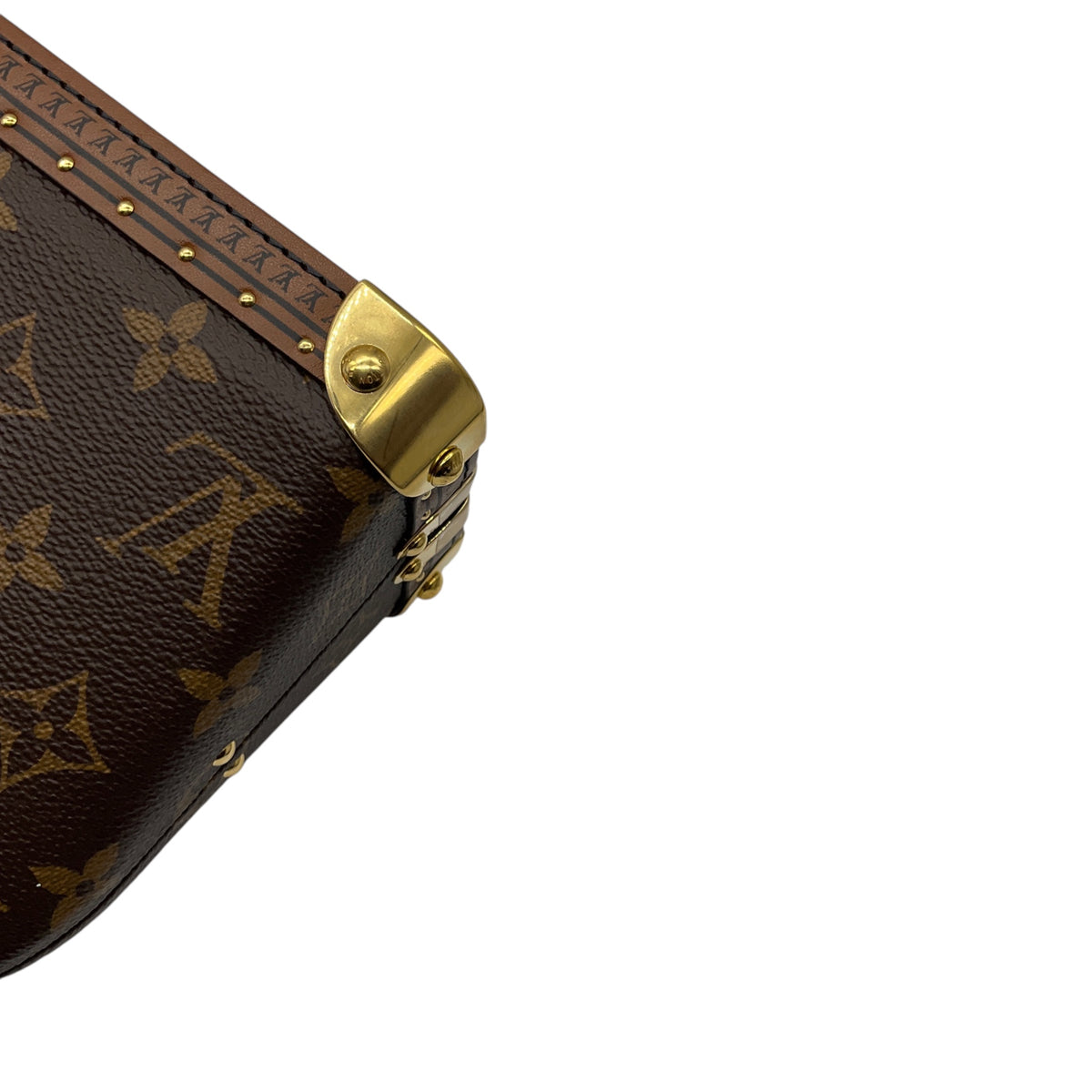 Louis Vuitton Brown Monogram Canvas Alma Trunk 20 Mini Bag