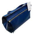 Load image into Gallery viewer, Celine Blue Drummed Leather Large Edge Bag
