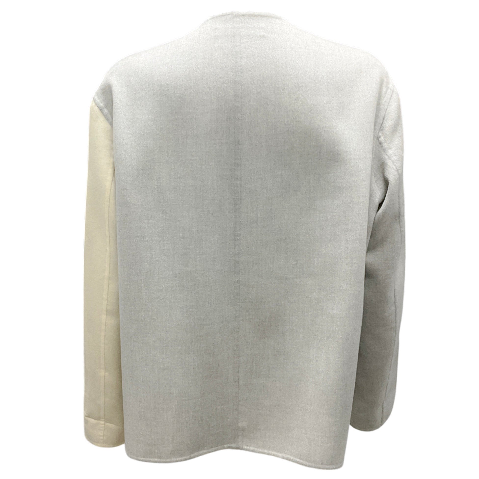 Fabiana Filippi Cream / Grey Cashmere Jacket