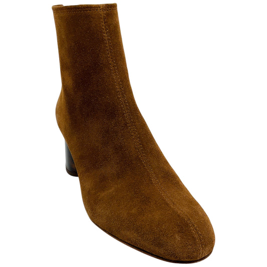 AGL Brown Suede Veta Precious Booties
