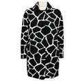 Load image into Gallery viewer, Max Mara S Collection Black / White Vada Giraffe Print Reversible Coat
