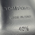 Load image into Gallery viewer, Tom Ford Black Bead Embellished Cap Toe Tall Velvet Boots
