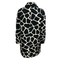 Load image into Gallery viewer, Max Mara S Collection Black / White Vada Giraffe Print Reversible Coat
