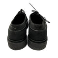 Load image into Gallery viewer, Arts & Science Black Lace-Up Canvas Flats
