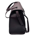 Load image into Gallery viewer, Akris Burgundy Trapezoidal Saffiano Leather Shoulder Bag
