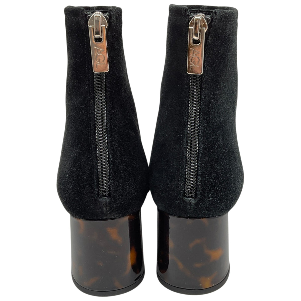 AGL Black Suede Veta Precious Booties