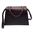 Load image into Gallery viewer, Akris Burgundy Trapezoidal Saffiano Leather Shoulder Bag
