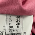 Load image into Gallery viewer, Moschino Couture Pink / Black Trim Button Front Hooded Jacket with Gold Buttons
