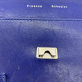 Load image into Gallery viewer, Proenza Schouler Blue Leather PS1 Mini Handbag
