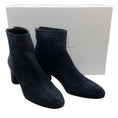 Load image into Gallery viewer, AGL Night Blue Suede Olga Booties
