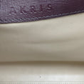 Load image into Gallery viewer, Akris Burgundy Trapezoidal Saffiano Leather Shoulder Bag
