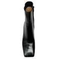 Load image into Gallery viewer, Gianvito Rossi Black Patent Leather Freeda Booties

