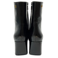 Load image into Gallery viewer, Gianvito Rossi Black Patent Leather Freeda Booties
