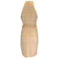 Load image into Gallery viewer, Akris Tan Multi Belted Boucle Tweed Dress
