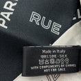 Load image into Gallery viewer, Chanel Black / White CC Logo Coco 31 Rue Cambon Print Silk Twilly Bandeau Scarf
