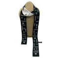 Load image into Gallery viewer, Chanel Black / White CC Logo Coco 31 Rue Cambon Print Silk Twilly Bandeau Scarf
