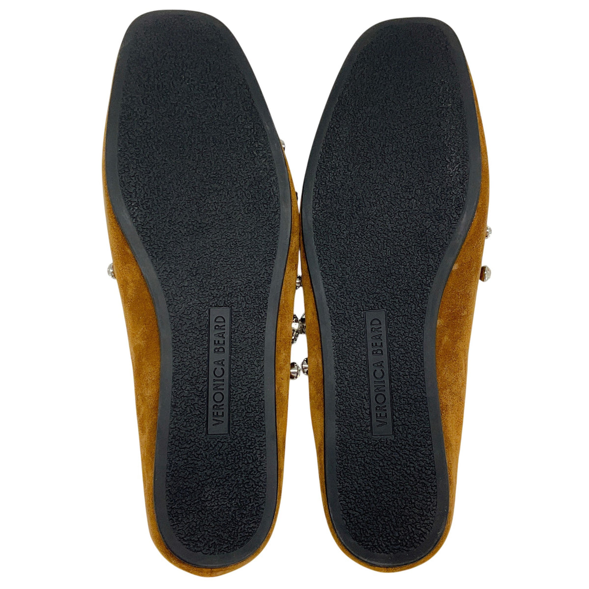 Veronica Beard Chestnut Suede Narcisa Slide Mules