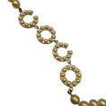 Load image into Gallery viewer, Chanel Vintage 2001 Cream Coco CC Logo Pearl Long Strand Necklace with Gold-tone Hardware
