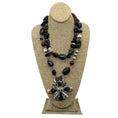 Load image into Gallery viewer, Chanel Haute Couture Fall Winter 2006 Multicolor Stone and Crystal CC Logo Station Statement Necklace
