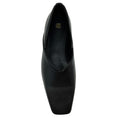 Load image into Gallery viewer, Toteme Black Leather The Everyday Flats
