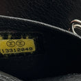 Load image into Gallery viewer, Chanel 2010 Black / Silver CC Logo Camellia Embossed Leather 6 Key Holder Wallet
