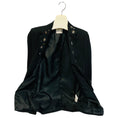 Load image into Gallery viewer, forte_forte Black Crystal Embellished One Button Jacket
