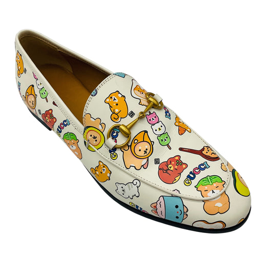 Gucci x Pikarar Beige Multi Animal Print Jordaan Loafer