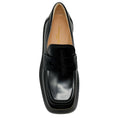 Load image into Gallery viewer, Gianvito Rossi Black Leather Ramsey Loafers
