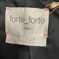 Load image into Gallery viewer, forte_forte Black Crystal Embellished One Button Jacket
